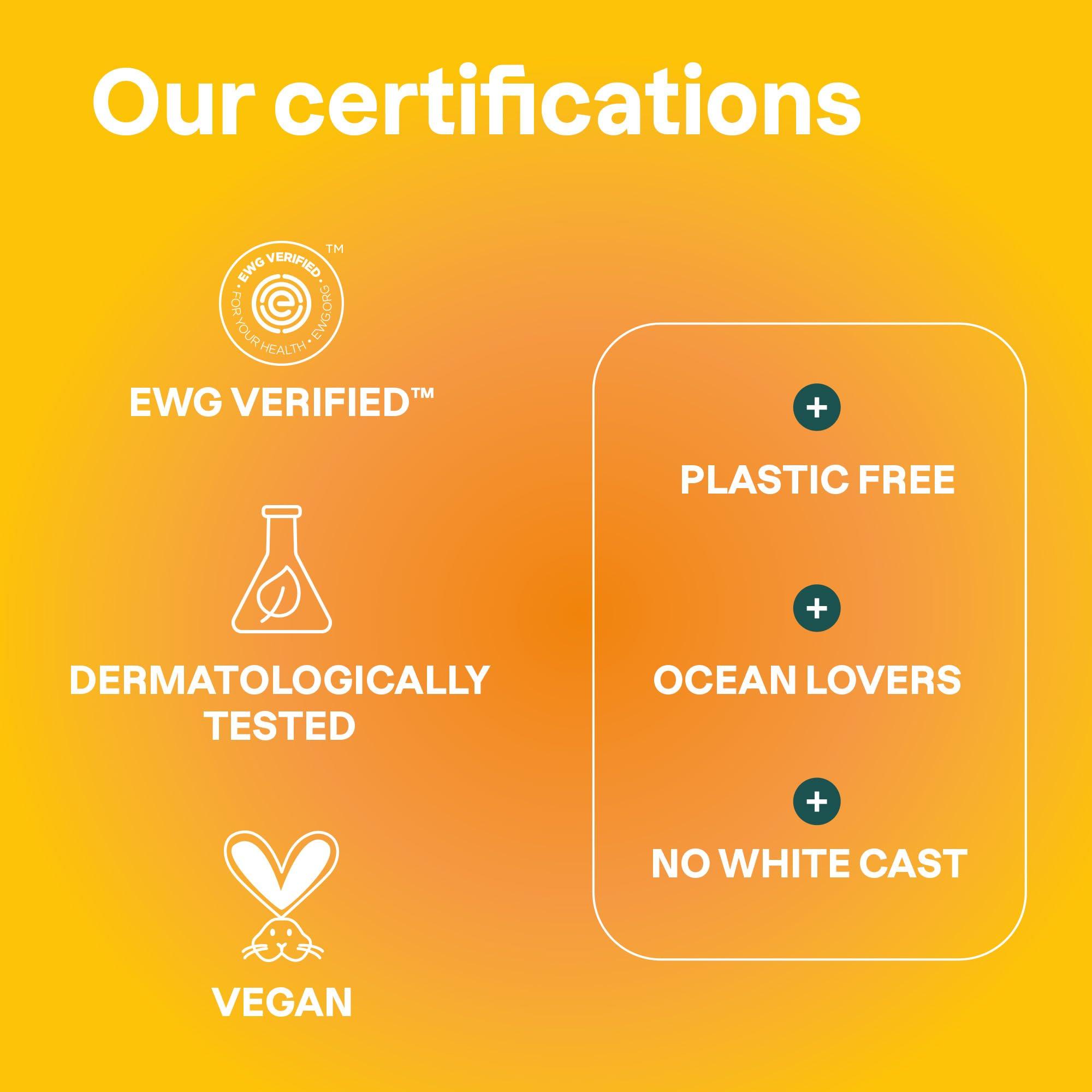 ATTITUDE Bundle of ATTITUDE Mineral Sunscreen Stick with Zinc Oxide, SPF 30 + Tinted Mineral Sunscreen, Face Stick, SPF 30 + Lip Balm, SPF 15 + After Sun Stick, Mint & Cucumber