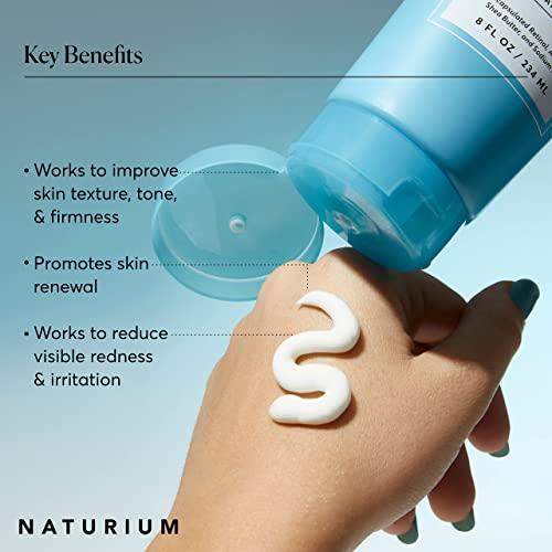 Naturium Naturium Skin-Renewing Retinol Body Lotion, Advanced Firming Anti-Aging Skin Care, with Encapsulated Retinol & Shea Butter, 8 oz
