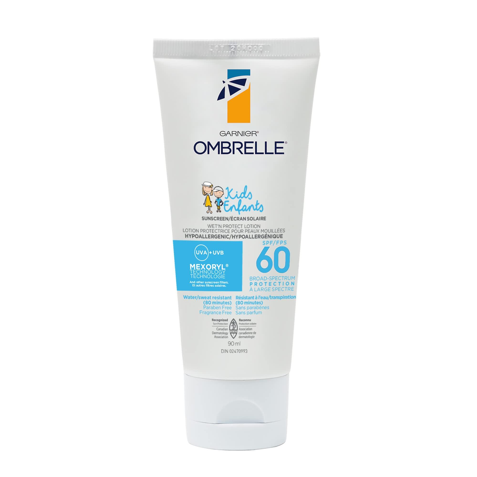 Garnier Garnier Ombrelle Sunscreen Kids Wet\'N Protect Lotion SPF 60, 90 mL