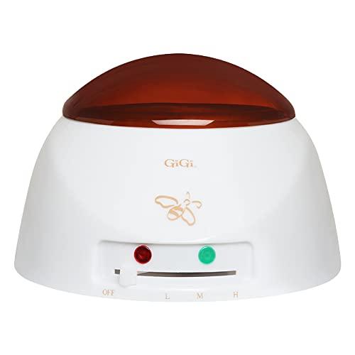 GiGi GiGi Multi-Purpose Hair Removal Wax Warmer Kit, 14 oz AND Satin Smooth Zinc Oxide Hair Removal Wax 14oz.