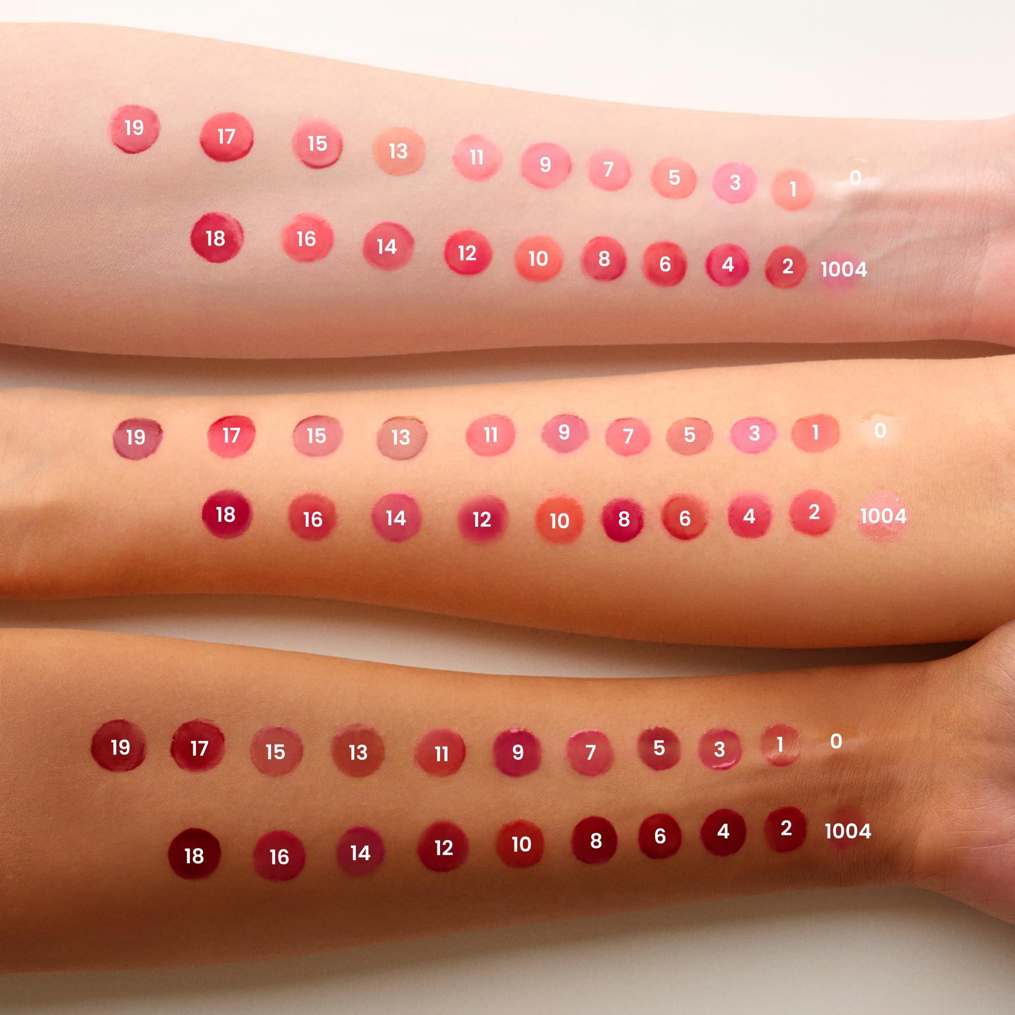 COLORGRAM COLORGRAM Fruity Glass Tint 08 Lovely Raspberry | Korean Long Lasting & Waterproof Lip Stain | Glossy Dewy Lip Gloss, Highly Pigmented Raspberry Red Shade with Glowing effect 0.11 Oz.