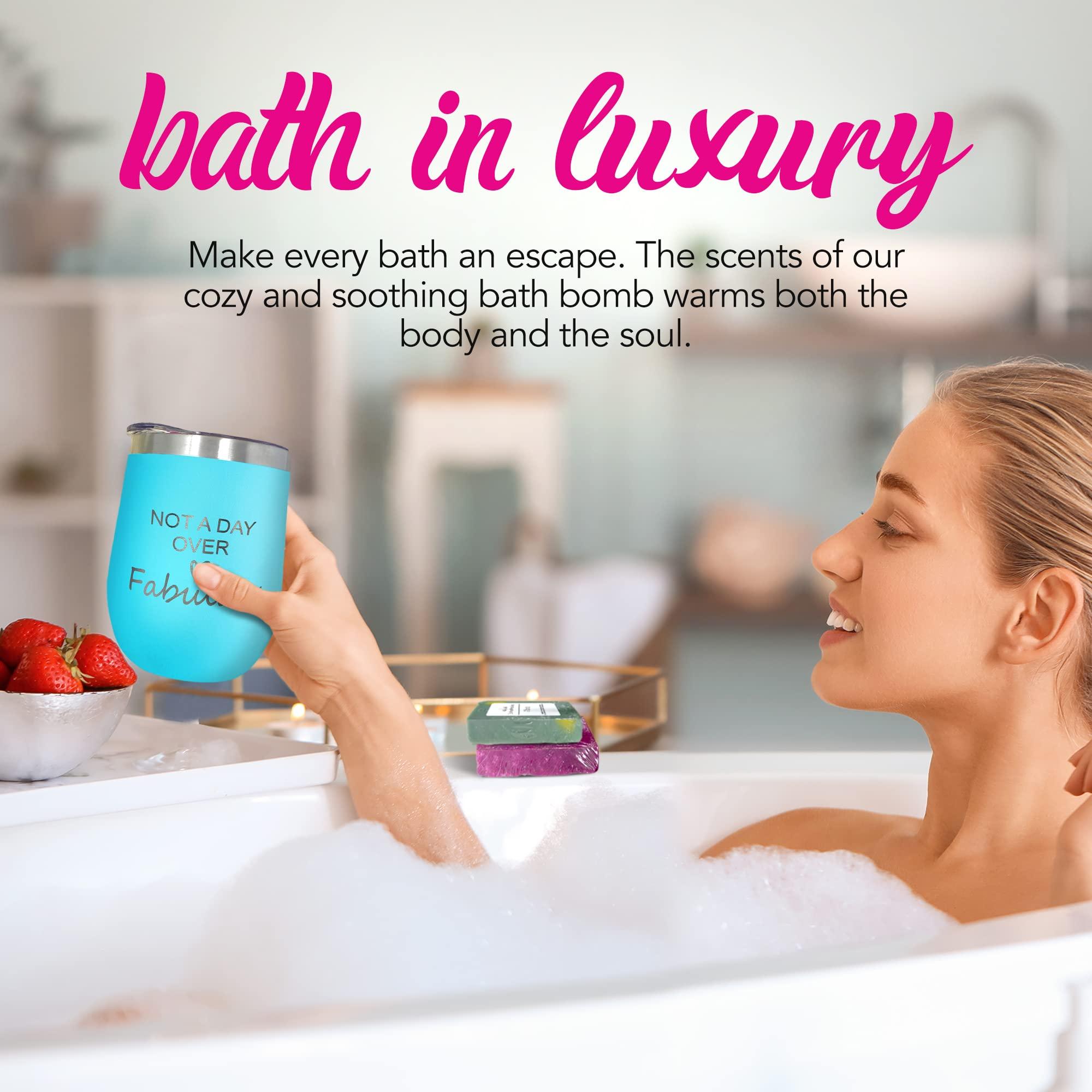 Age of Sage Fabulous Spa Gift Basket for Women - Self Care Basket, Relaxation, Pampering Gift for Girlfriend, Wife, Mom, Sister, Friends - Birthday Bundles, Mothers Day, Anniversary, Valentines Day Gift for Her