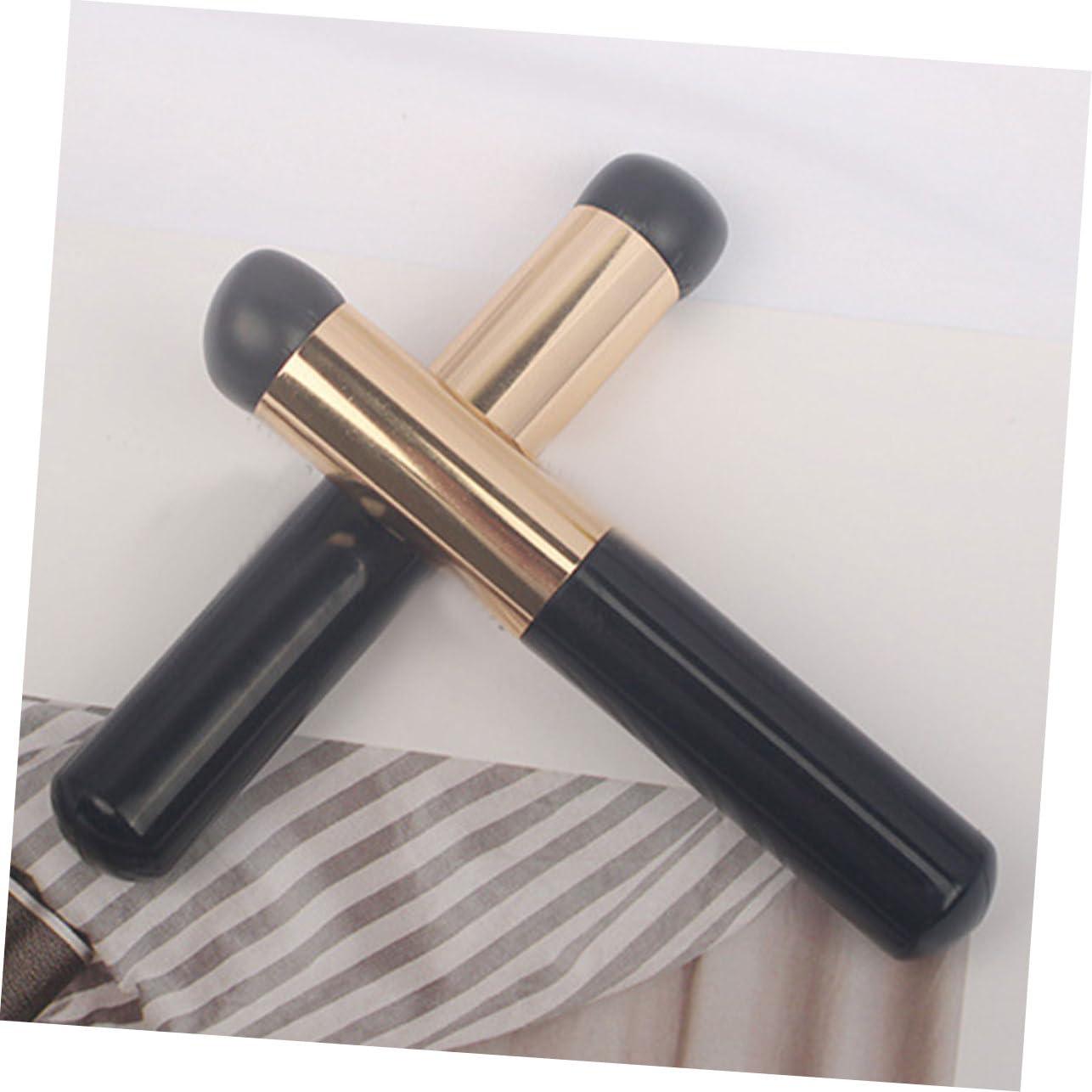 Mikinona Mikinona 6pcs Lip Brush Lipstick Cosmetics Makeup Brushes Lip Tint Stain Hourglass Makeup Lip Mask Mascara Bag Organizer Lip Gloss Lip Liner Makeup Brush Holder Lip Oil Black