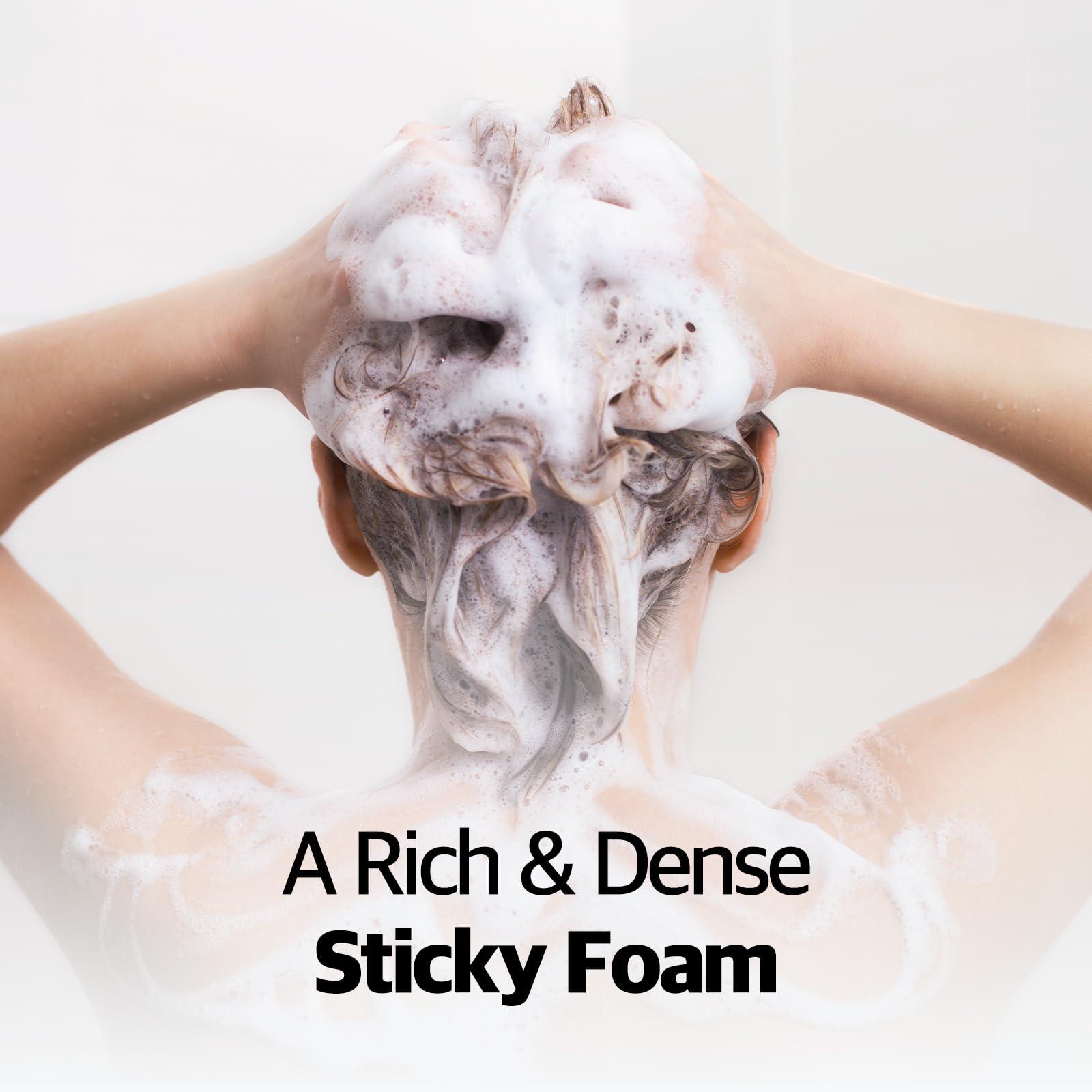 Ryo RYO Sensitive Scalp Care Shampoo with Korean Ginseng & Caffeine - Soothing and Relief for All Hair Type, Anti Loss Care, Dermatologist Tested, 16 Fl Oz.