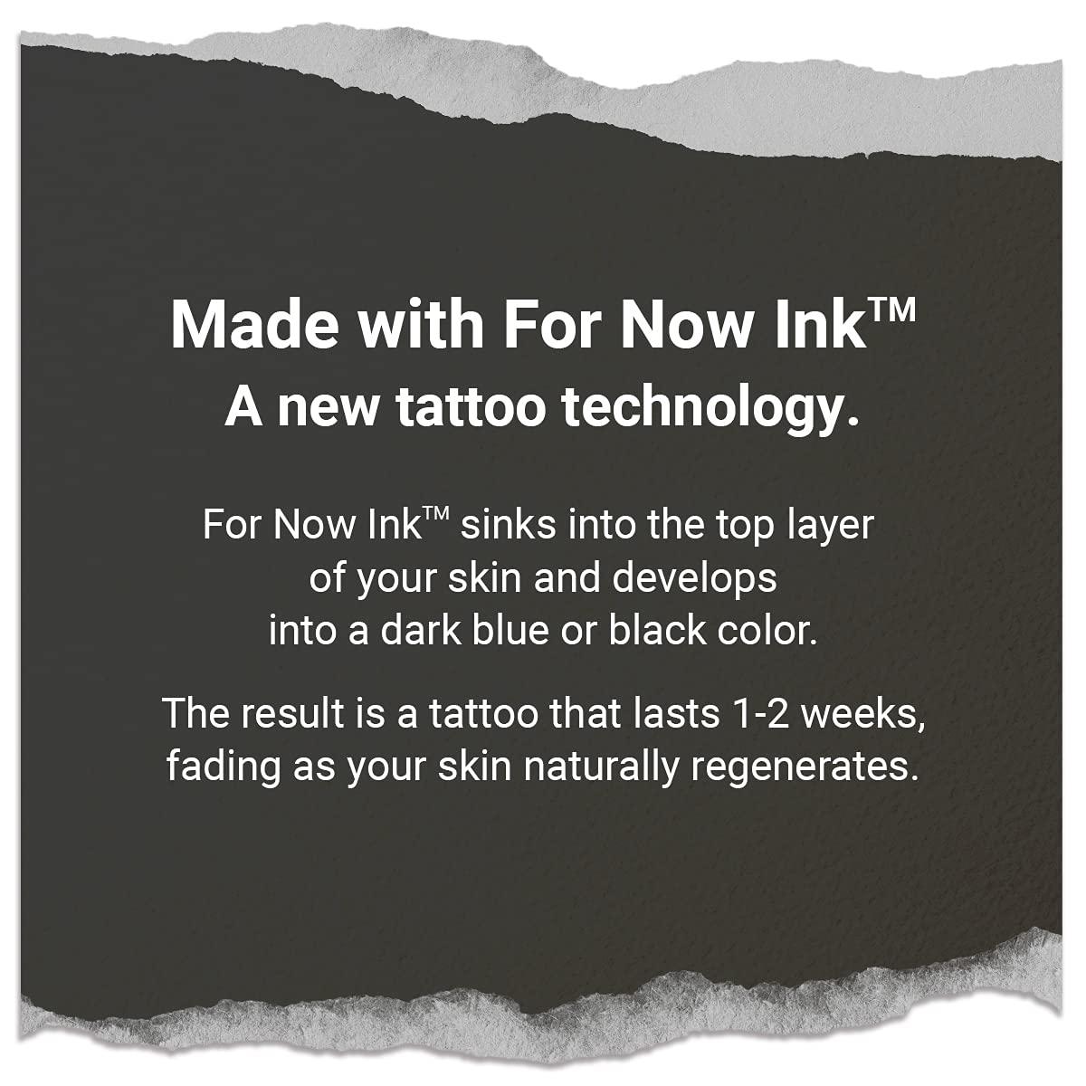 inkbox Inkbox Freehand Ink- Temporary Tattoo Drawing Kit | Stainless Steel Tip, Long Lasting, For All Skin Tones, Water-Resistant, Cruelty-Free & Vegan, 0.5 Fl Oz (Pack of 1)