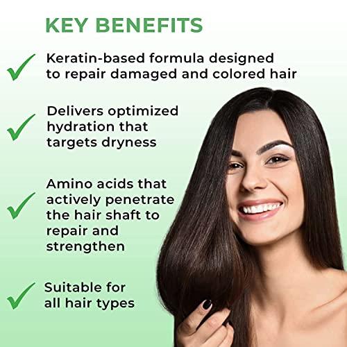 Kashmir Keratin Kashmir Keratin Hair Biotex Smoothing Anti Frizz And Straightening System Kit (4 Products 3.38 FL.Oz Each)
