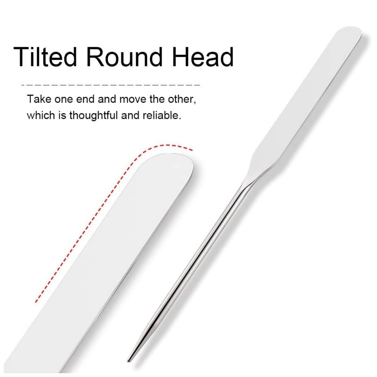 Generic Korean Picasso Makeup Spatula and Sponge Set,Korean Makeup Make Up Spatula Tool,Professional Facial Makeup Tools( Rectangle Palette+Spatula)