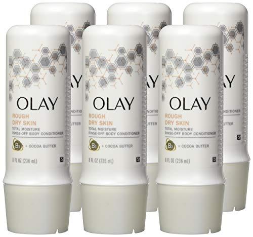 Olay Olay Total Moisture Rinse-off Body Conditioner For Dry Skin with Vitamin B3 Complex and Cocoa Butter, 8 Fluid Ounce (Pack of 6)