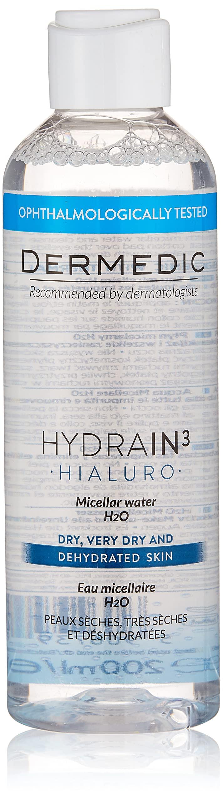 dermena HYDRAIN3 HIALURO Micellar water H2O 200ml