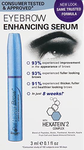 RapidBrow RAPIDBROW Eyebrow Enhancing Serum, 3ml /0.1 Fluid Ounce clear