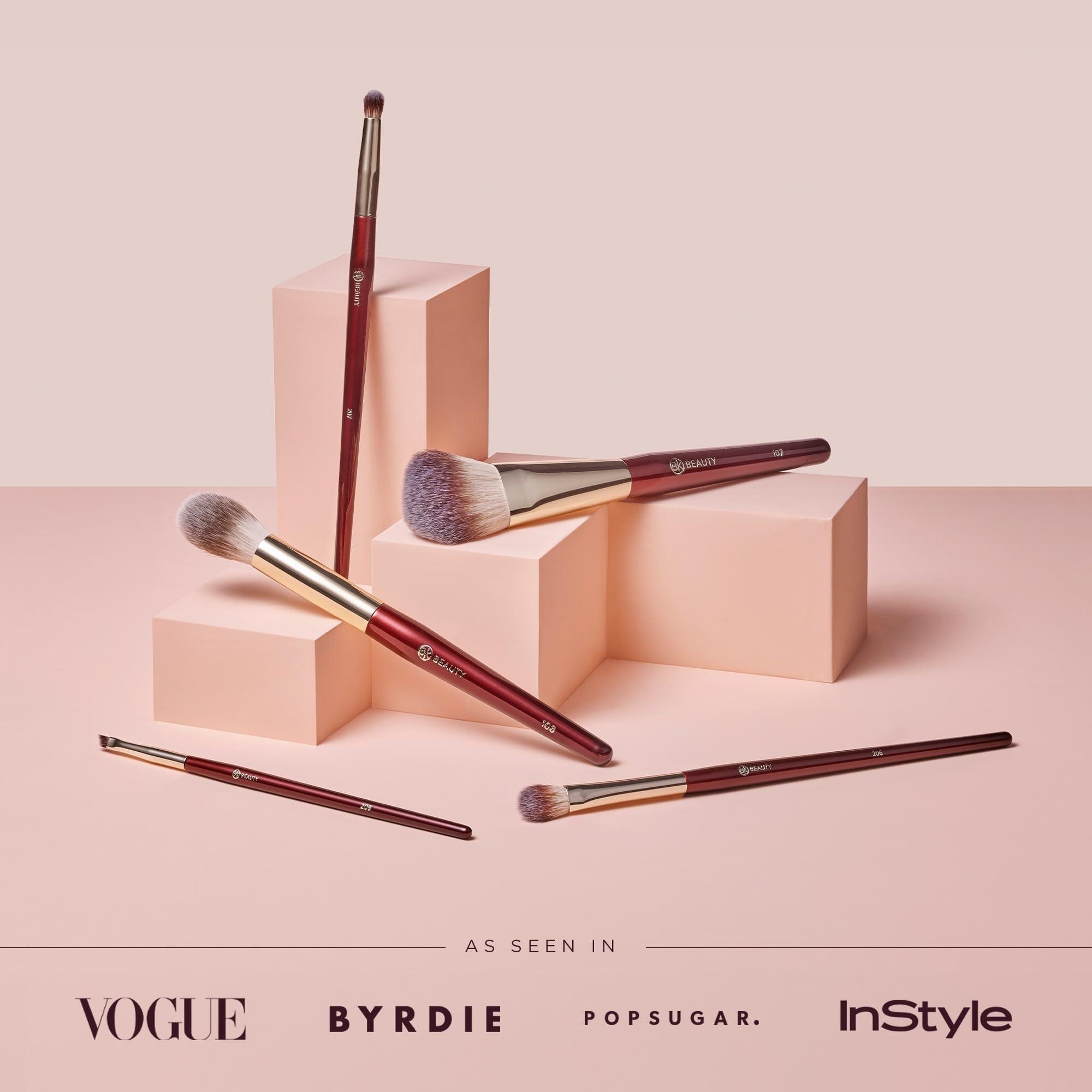 BK BEAUTY BK BEAUTY - PRECISION BRUSH COLLECTION (5PC) - Professional Makeup Brush Set for Bronzer, Blush, Contour, Powder & Eye Makeup | Premium Face Brushes for Flawless Application