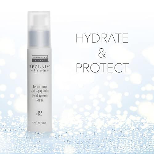 Principal Secret Principal Secret Reclaim with Argireline Revolutionary Anti-Aging Lotion Green & White Tea Antioxidant Broad Spectrum SPF 15 1.7 Ounces