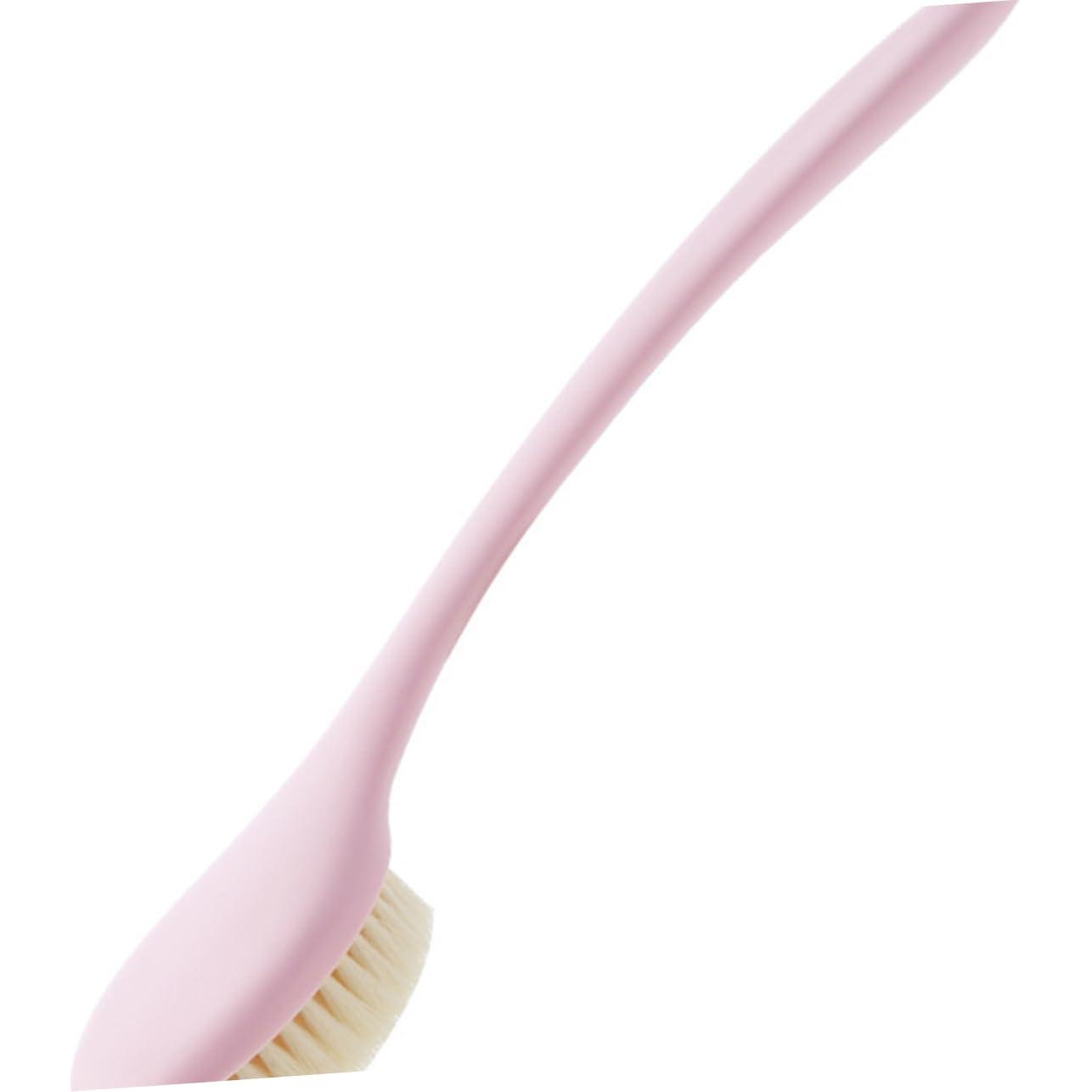 Beavorty Beavorty Body Scrubing Tool Bath Brush with Long Handle Tan Brush Body Scrub Brushes Dry Skin Body Brush Shower Body Brush Electric Razor Handle Body Brush Facial Cleansing Brush Face Pink