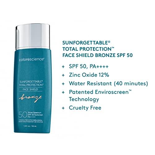 Colorescience Colorescience Sunforgettable Total Protection Face Shield Bronze SPF 50, 1.8 Fl Oz