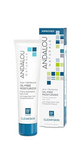 Andalou Naturals Andalou Naturals Acai + Kombucha Oil-Free Moisturizer, White Tea, 2.1 Fl Oz