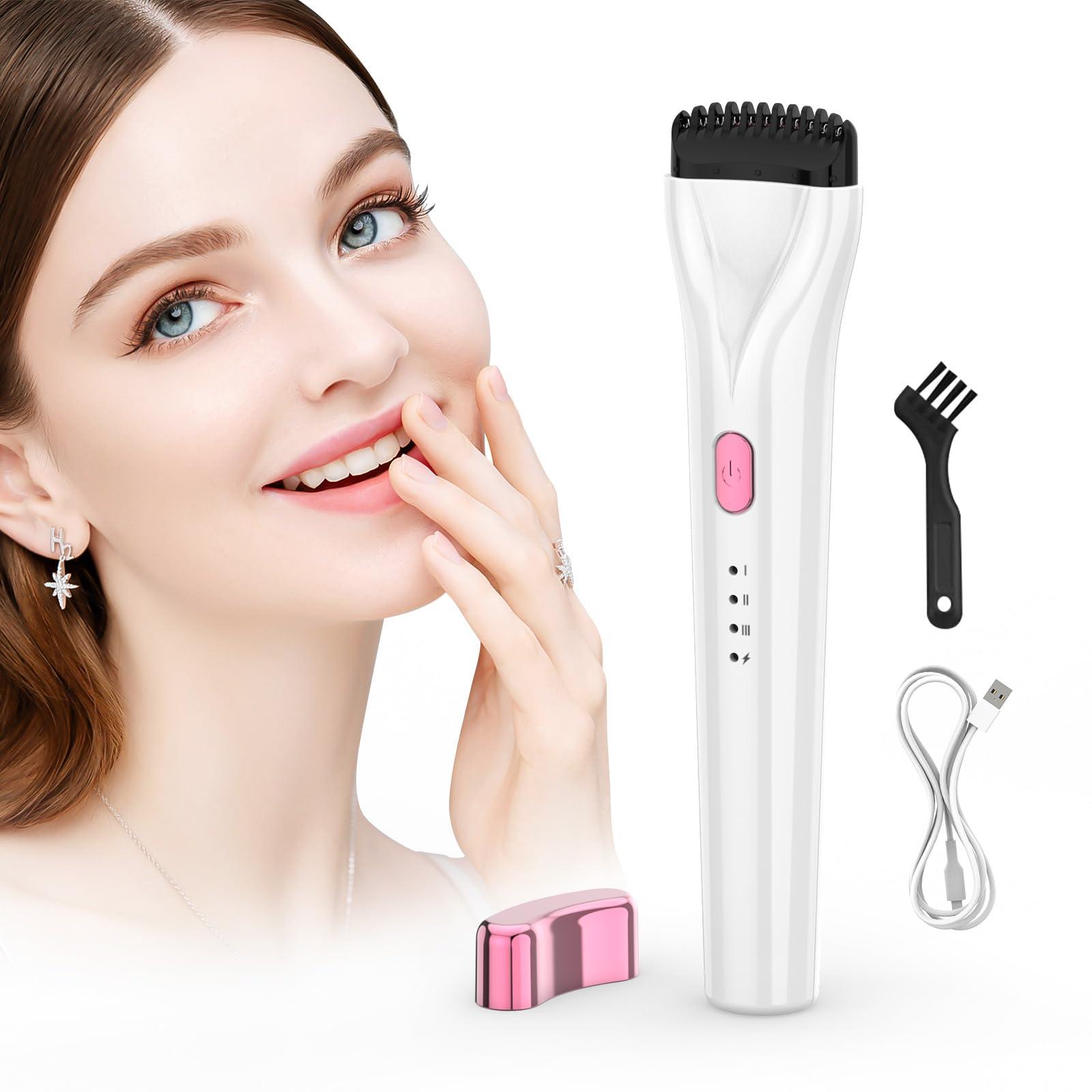 Smiling Shark Heated Lash Curler Wand, 2024 New 5D Push Heated Eyelash Curler and Rechargeable 3 Heat Modes Anti-Burn & 5 Mins Power 0ff for Professional Lasting Eyelashes Results, Heated-Eyelash-Curler-Electric