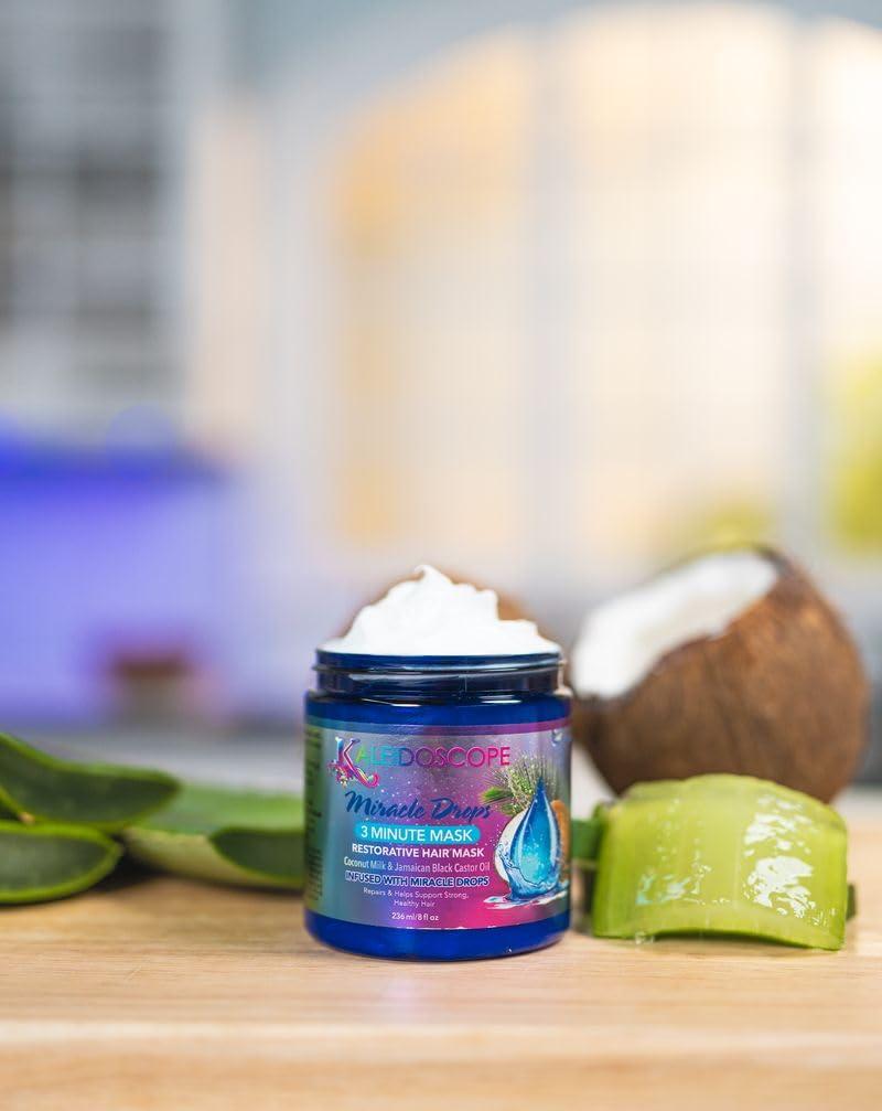 KALEIDOSCOPE Kaleidoscope Miracle Drops 3 Minute Mask | Restorative Hair Mask 8 fl oz