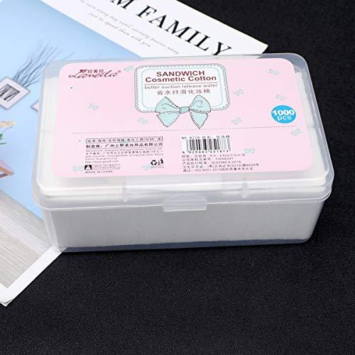 SOLUSTRE 2 Boxes of Non-Woven Cotton Pads Disposable Makeup Remover Cotton Practical Facial Puff