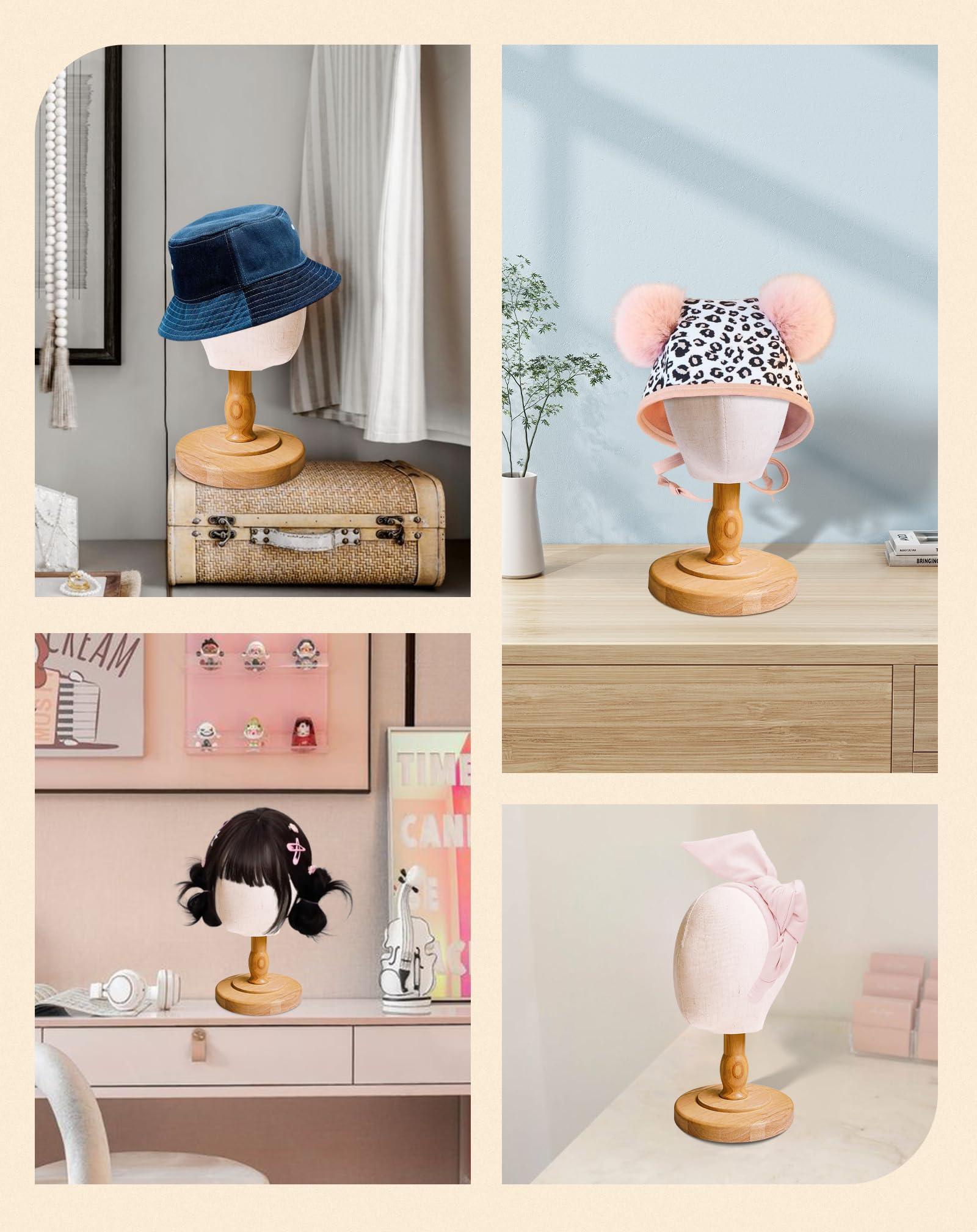 CHADWICK CHADWICK Pinnable 21\" Wig Head Stand+Head Circumference 18 Inches Baby Mannequin Head