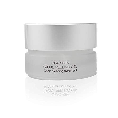 D  C Deep Sea Cosmetics | Facial Peeling Gel 1.7 Oz | Dead Sea Facial Peel with Rosemary Extract, Ginseng Extract and Vitamin A