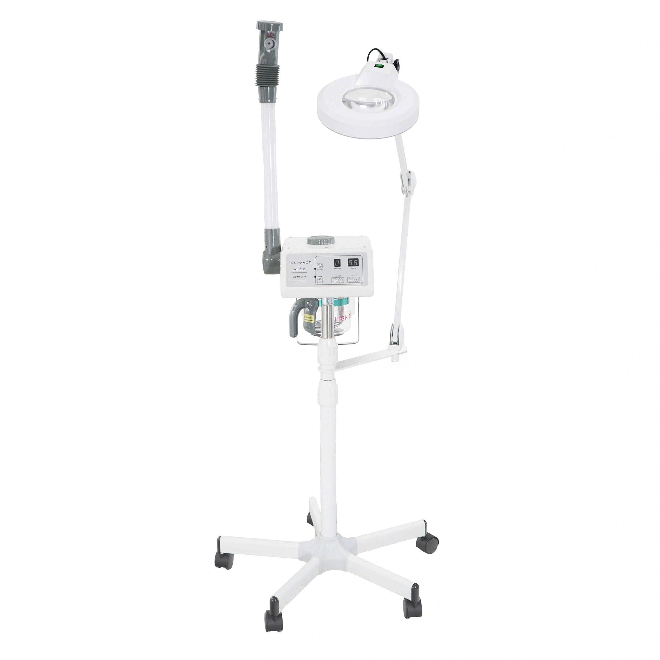 SKINACT SKINACT Euro Facial Steamer with Aroma Therapy with LED Magnifying Lamp