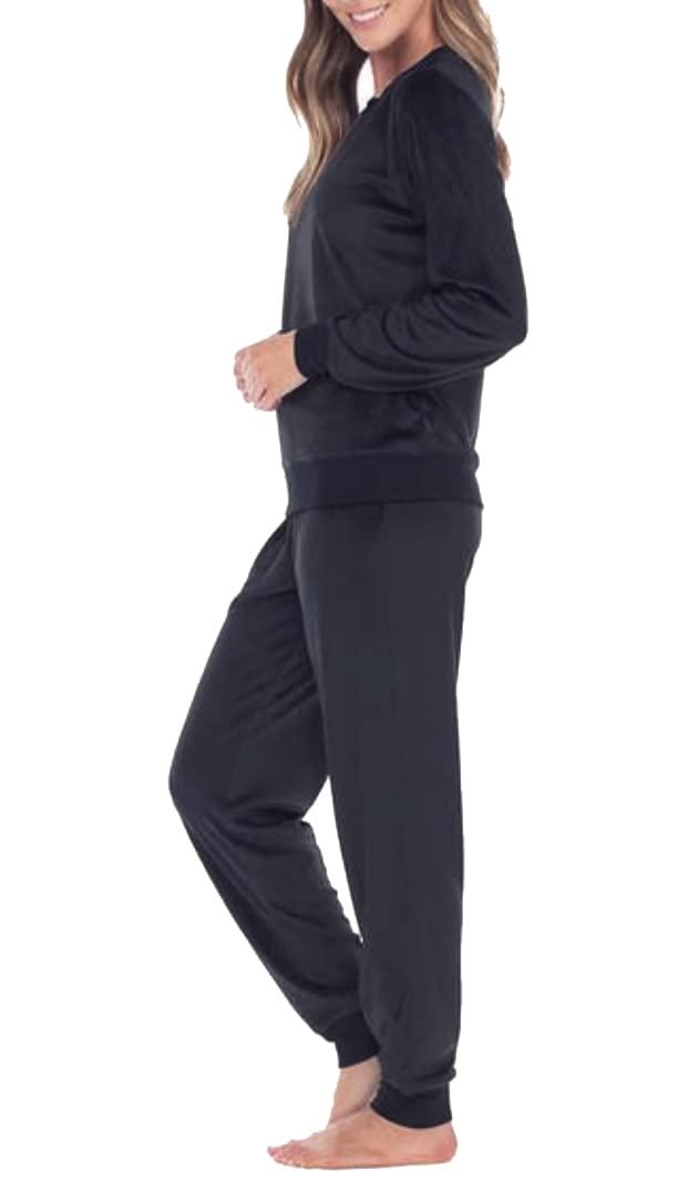 Honeydew Honeydew Women\'s 2 Piece Super Soft Fleece Lounge PJ Set (as1, alpha, 2x, regular, regular, Navy)