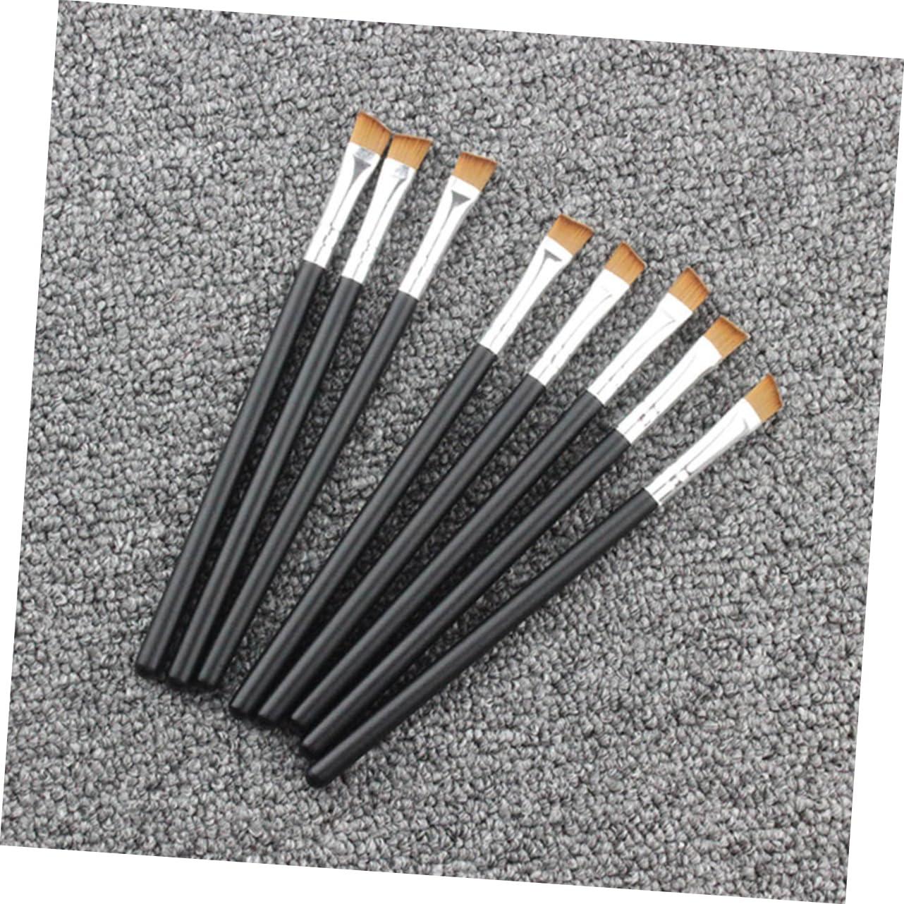 FOMIYES FOMIYES Angled Flat Eyebrow Brush 20 Pcs Eyebrow Combs Cosmetic Supplies Makeup