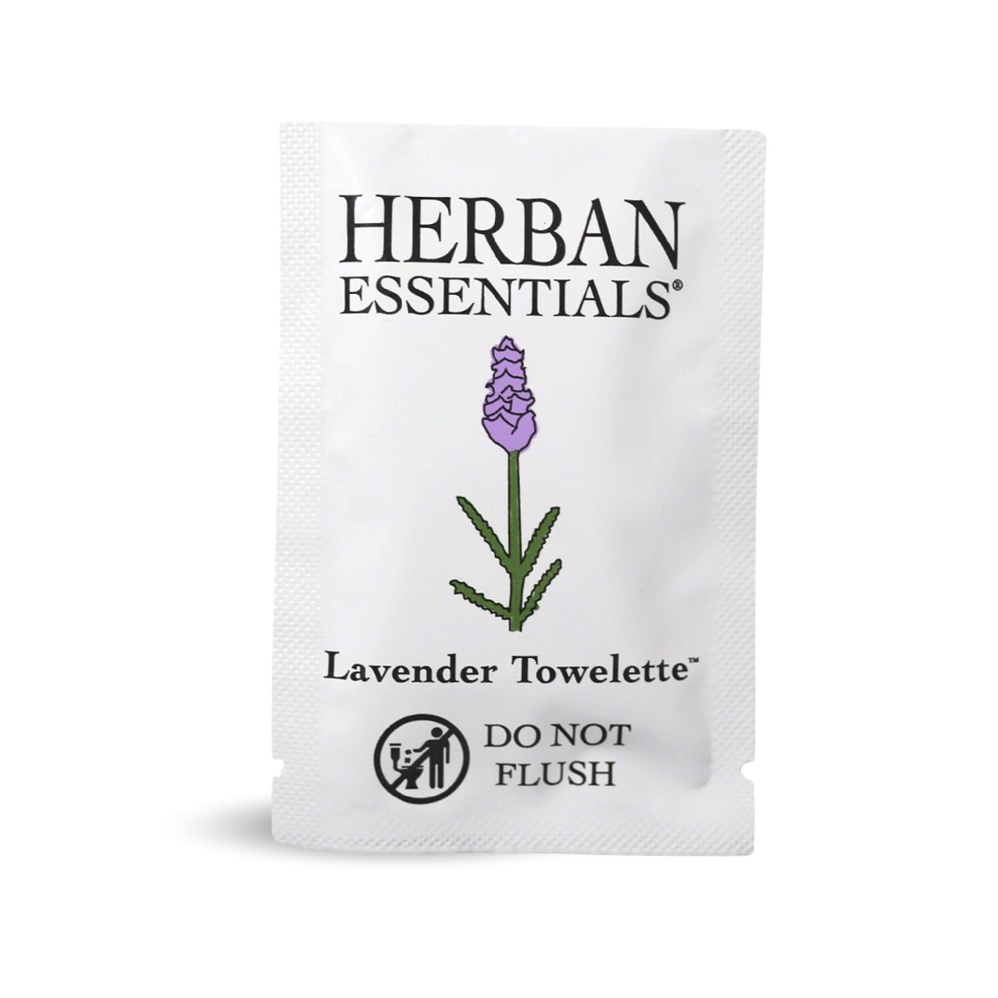 Herban Essentials Herban Essentials - Assorted Wipes & Towelettes - Essential Oil Wipes for Hands, Face and Body - Travel Size Essentials and Toiletries - Natural, Individually Wrapped, Disposable and Moist (20 count)