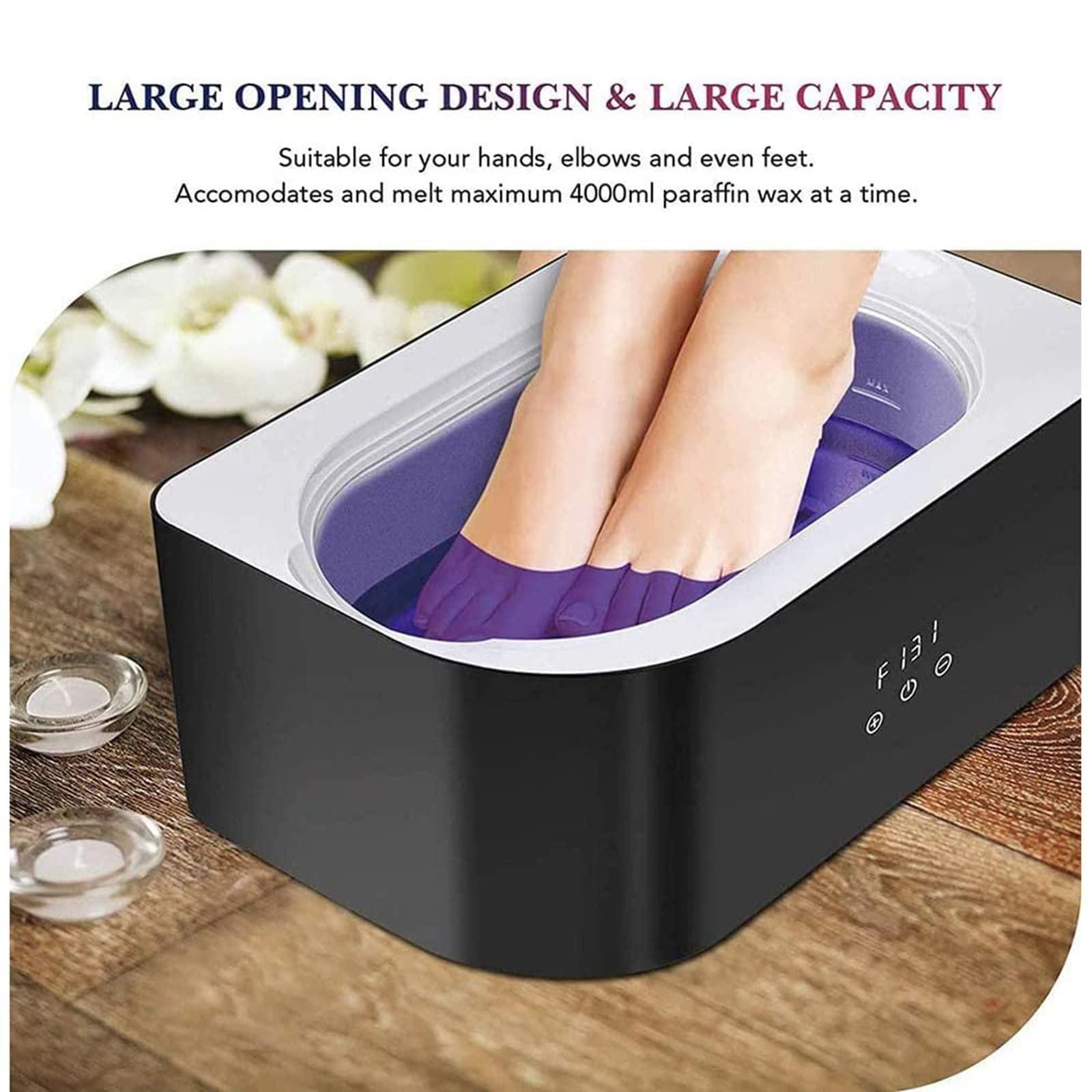 Jrcfnss Jrcfnss Paraffin Wax Machine, Wax Bath for Hands and Feet, Electric Wax Bath with Paraffin Wax Set, Professional Thermal Paraffin Bath, Arthritis Treatment Relieves Muscle Stiff