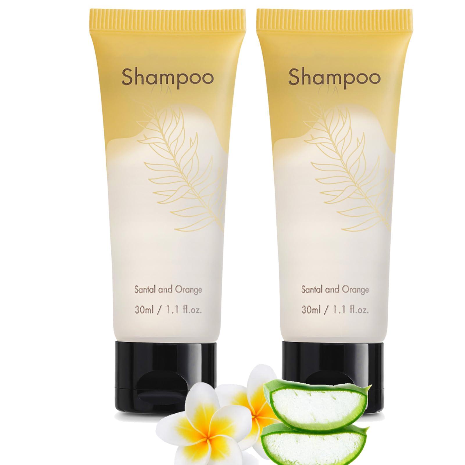 NISGUR NISGUR Travel Size Shampoo Bulk 100 PCS Per Case 1 Oz Each Individually Wrapped Hotel Shampoo Bulk Hotel Toiletries And Amenities