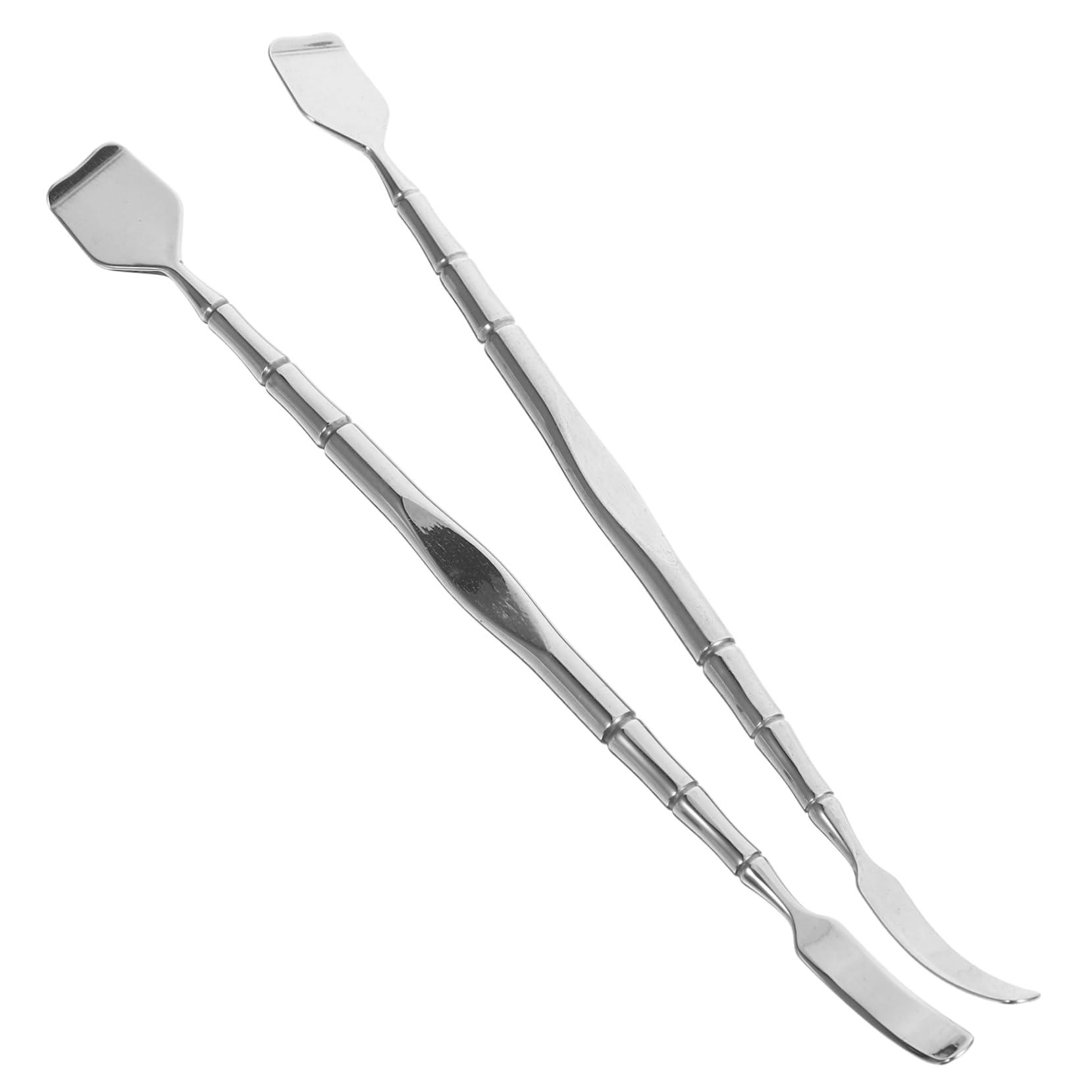 Beavorty Beavorty 4 Pcs Blackhead Shovel Face Extractor Pore Extractor Skincare Tool Pore Scraper Stainless Steel Blackhead Scraper Face Scraper Tool Pore Cleaning Tool Blackhead Extractor