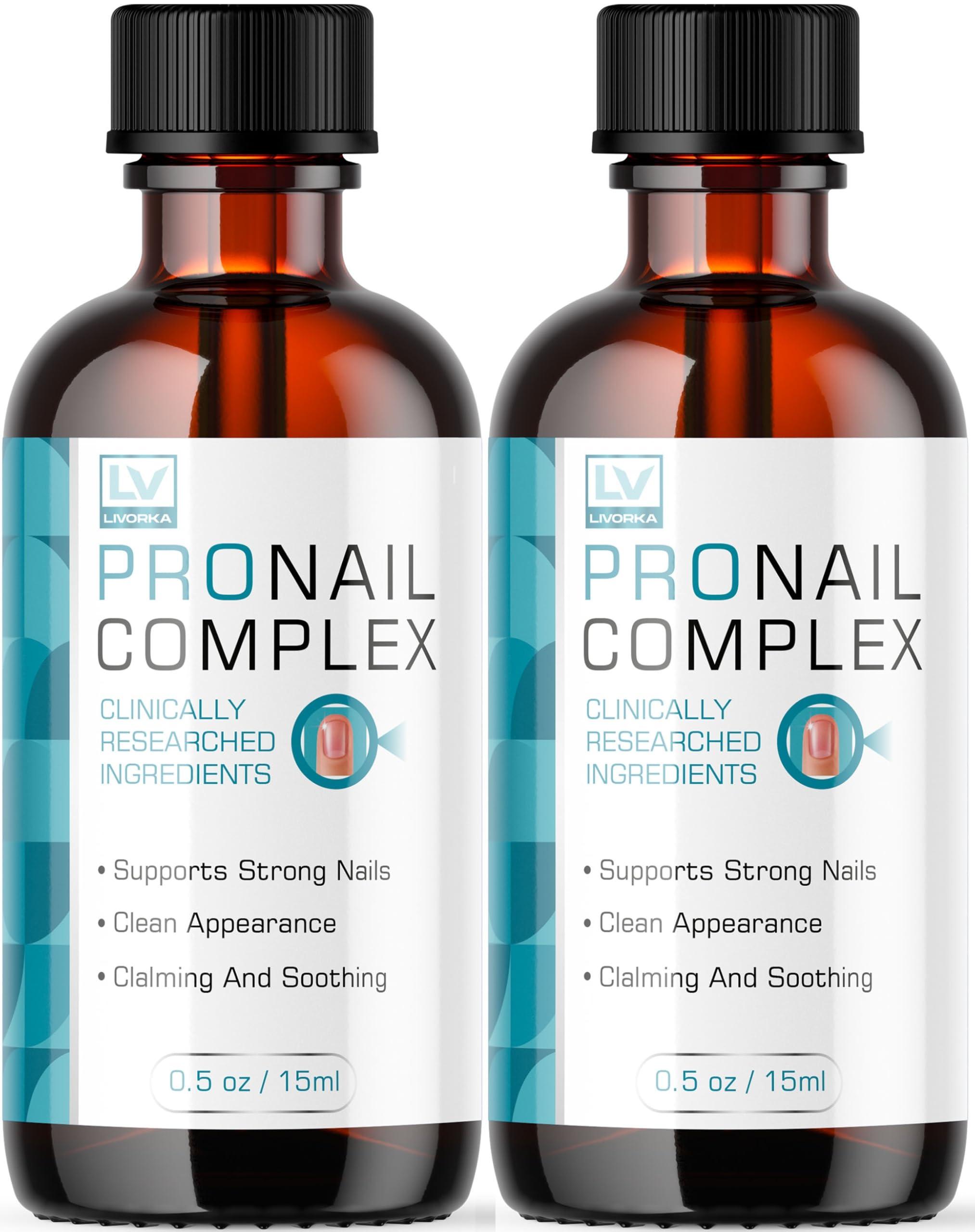 LIVORKA LIVORKA 2 Pack - ProNail Complex, Pronail, Pronail Complex Oil, ProNailComplex, Pro Nail, Pro Nail Complete, ProNailComplex 24, Pro Nail Complex for 2 Bottles for 60 Days