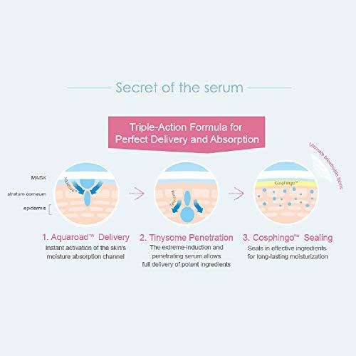 My Beauty Diary My Beauty Diary-Squalene Restorative Hydrating Facial Mask, Ultra Repairing and Lustrous Radiancw for Mature and Aging Skin (8 Combo Pack)