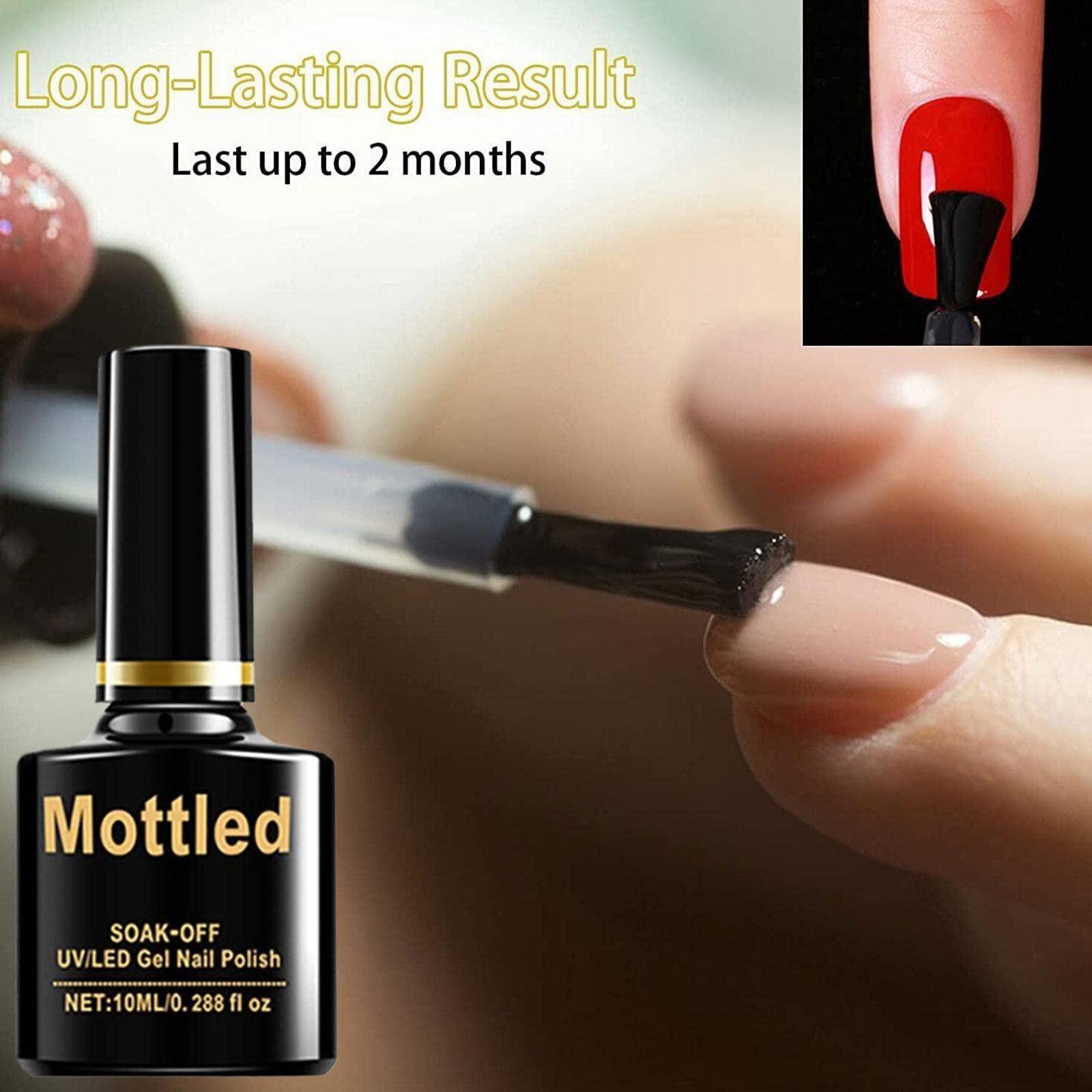 PLGEBR PLGEBR Nail Repair Protection Gel Mottled Nail Repair Protection Gel 10ml (10ml*2pcs, Top coat)