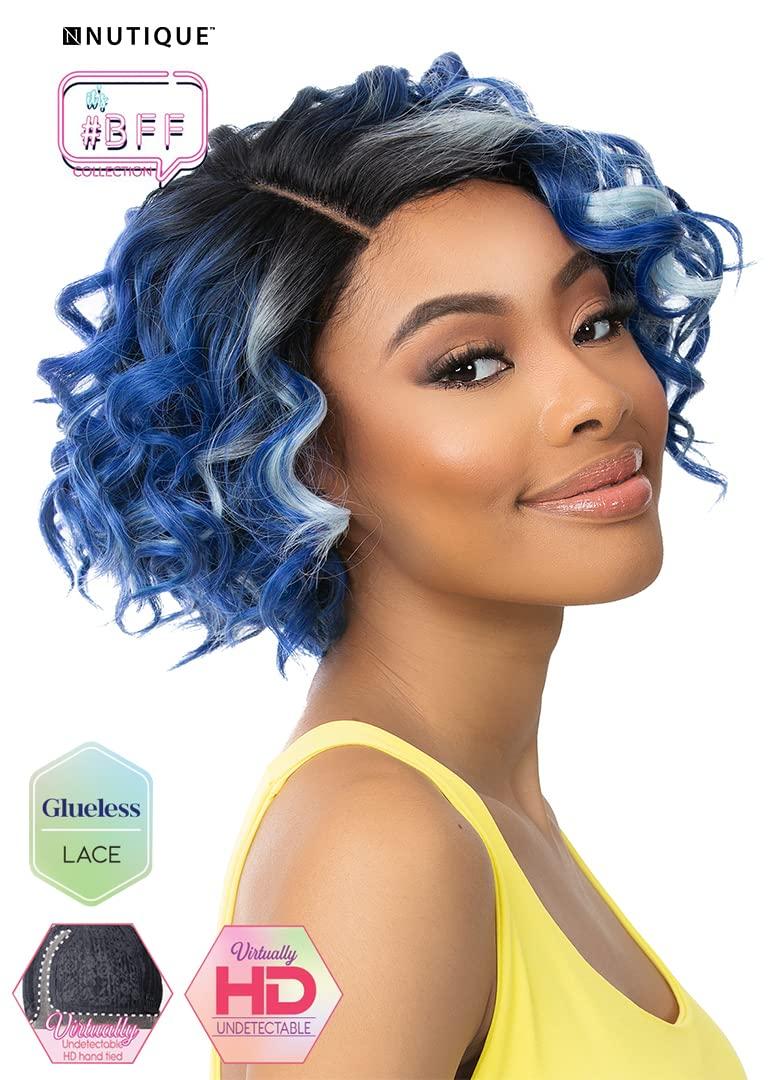 NUTIQUE NUTIQUE BFF Undetectable HD Lace Front Wig DARIEL (1B)