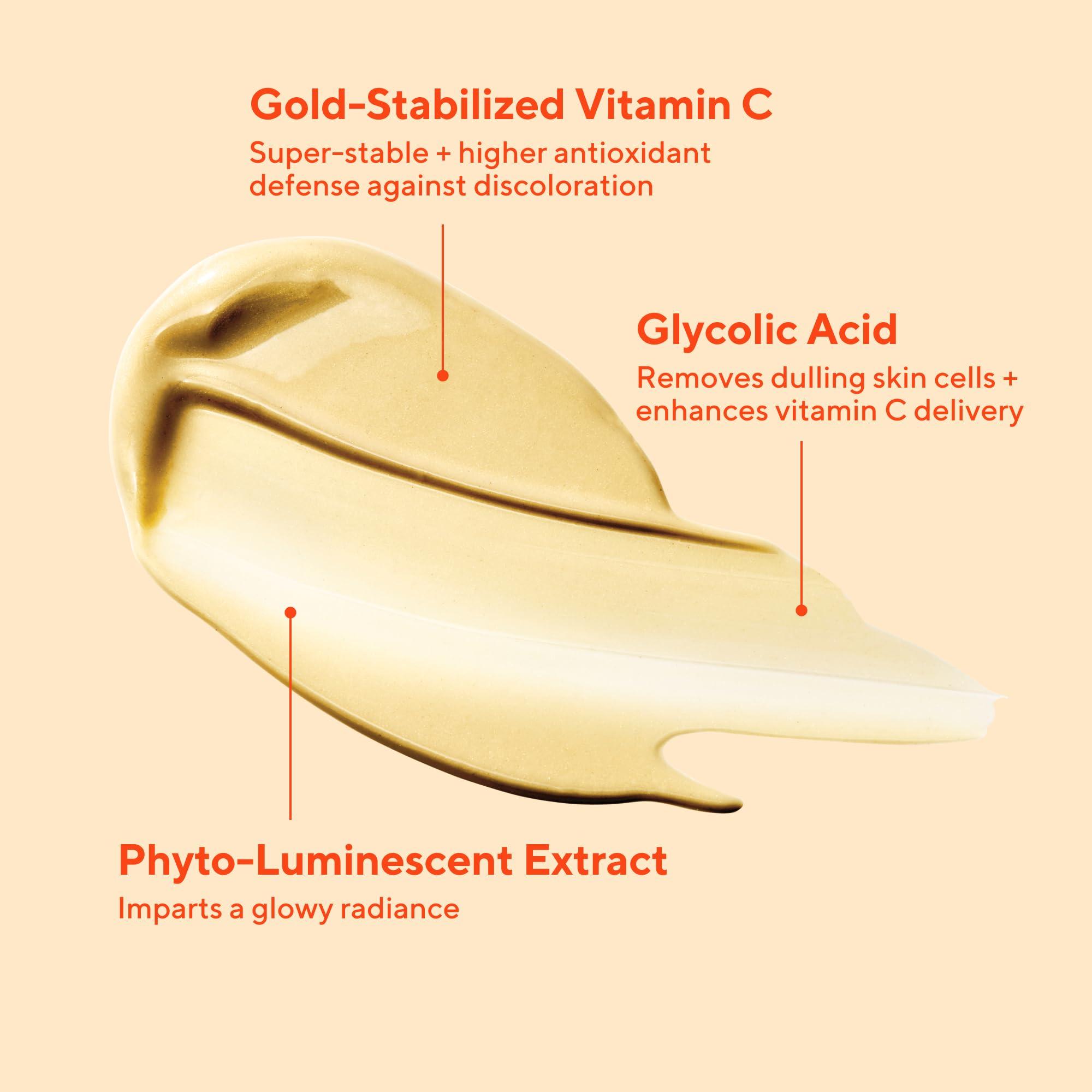 Murad Murad Vita-C Glycolic Serum - Environmental Shield Skin Brightening Vitamin C Face Serum - Hyperpigmentation Treatment Backed by Science, Travel .33 Fl Oz