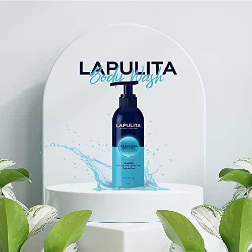 LAPULITA LAPULITA Body Acne Removing Shower Gel, Acne Pimple Treatment, All-Natural Acne treatment gel, Mild Exfoliating Body Wash, 150 mL - 5.07 Oz