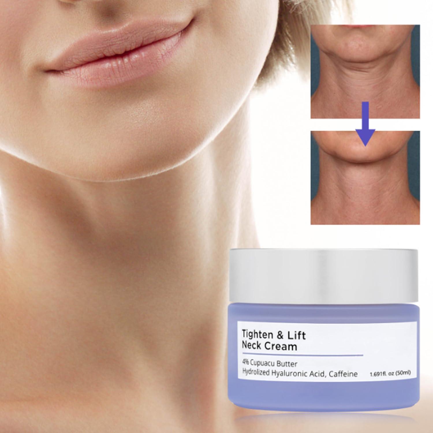 YG LianKai YG LianKai Neck Firming Cream, Tighten & Lift Neck Firming Cream, Anti-Aging Neck Creams for Tightening Lifting Sagging Skin and Hydrating, Help Reduce Fine Lines & Wrinkles