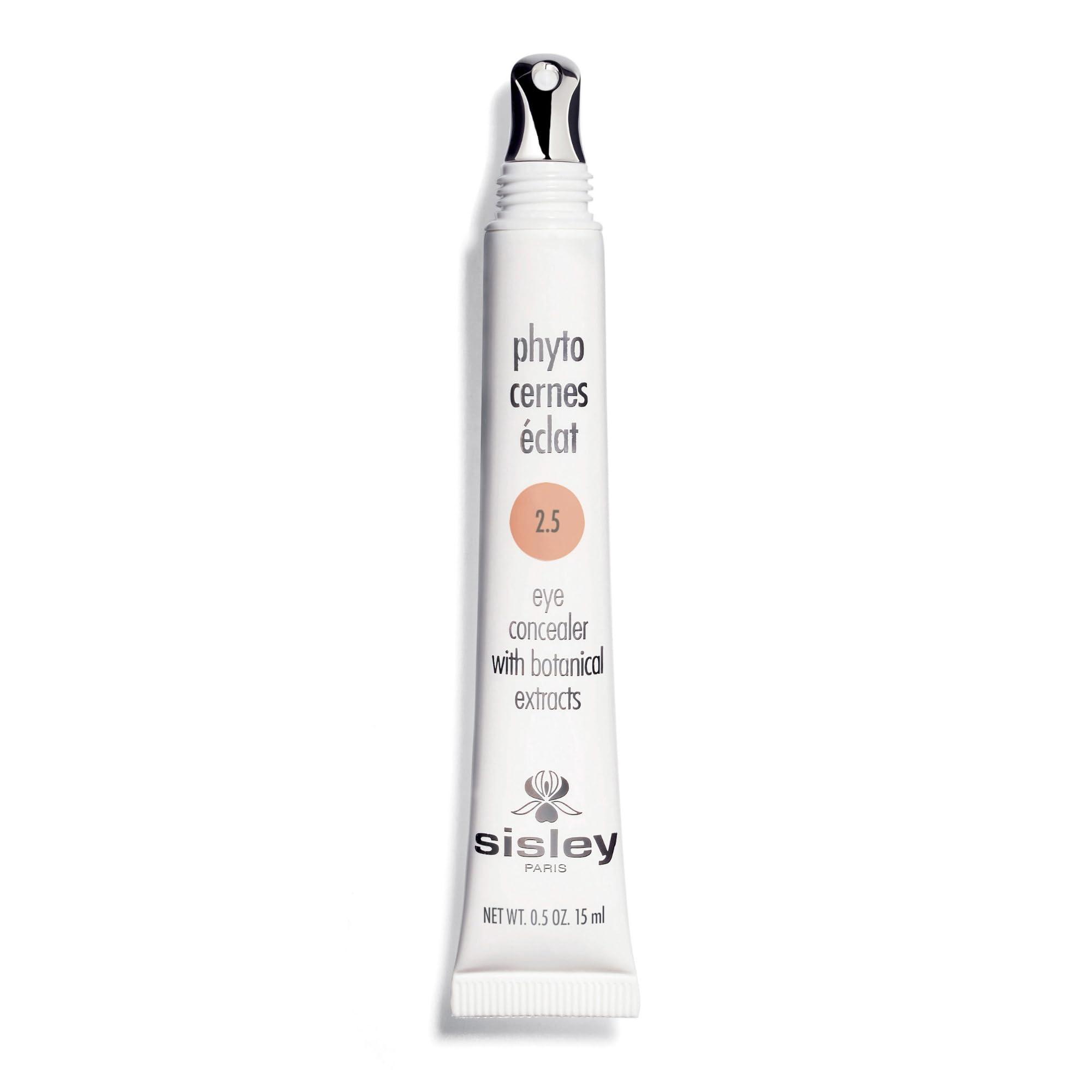 Sisley Paris Sisley Paris Phyto-Cernes Eclat, No. 2.5-15 mL - Eye Concealer - Tinted Anti-Dark Circles Product - Instantly Masks Dark Circles & Targets Puffiness - Natural, Long-Wear Finish - Includes Brush