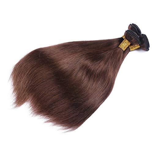 Tony beauty hair Tony Beauty Hair Virgin Brazilian Dark Brown Human Hair Weave Extensions Silky Straight #4 Chocolate Brown Virgin Remy Hair Bundles Deals Cheap Brazilian Human Hair Wefts 3/4Pcs Lot (30 30 30 30)