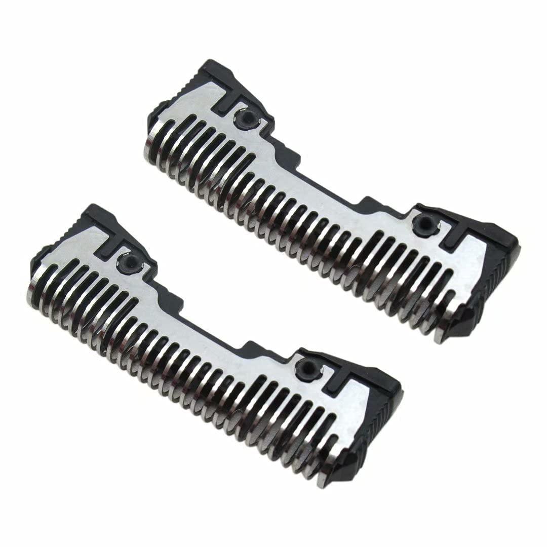 WGL WGL 2 Pack Replacement Razor Blades for Panasonic Wet/Dry Shaver ES8103S ES8101 WES9068 ES8109 ES8243 ES8249 WES9087 WES9068
