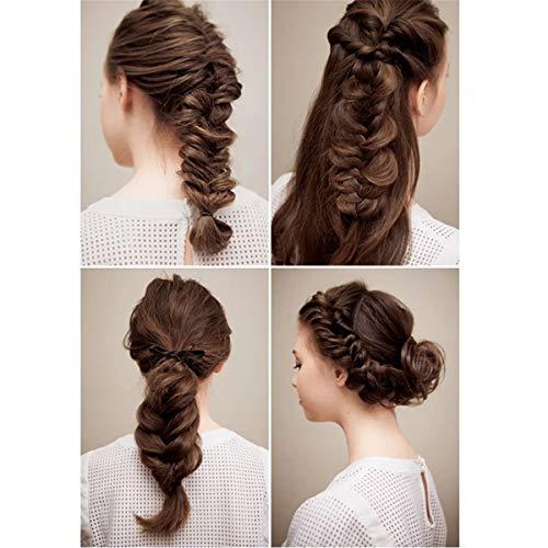 AnHua AnHua 2 Pcs Girl Women Easy Braider,Twist Plait Wave Hair Braiding Tool Holder Centipede Shape Hair Clip Hairstyle Tool Hair Accessories