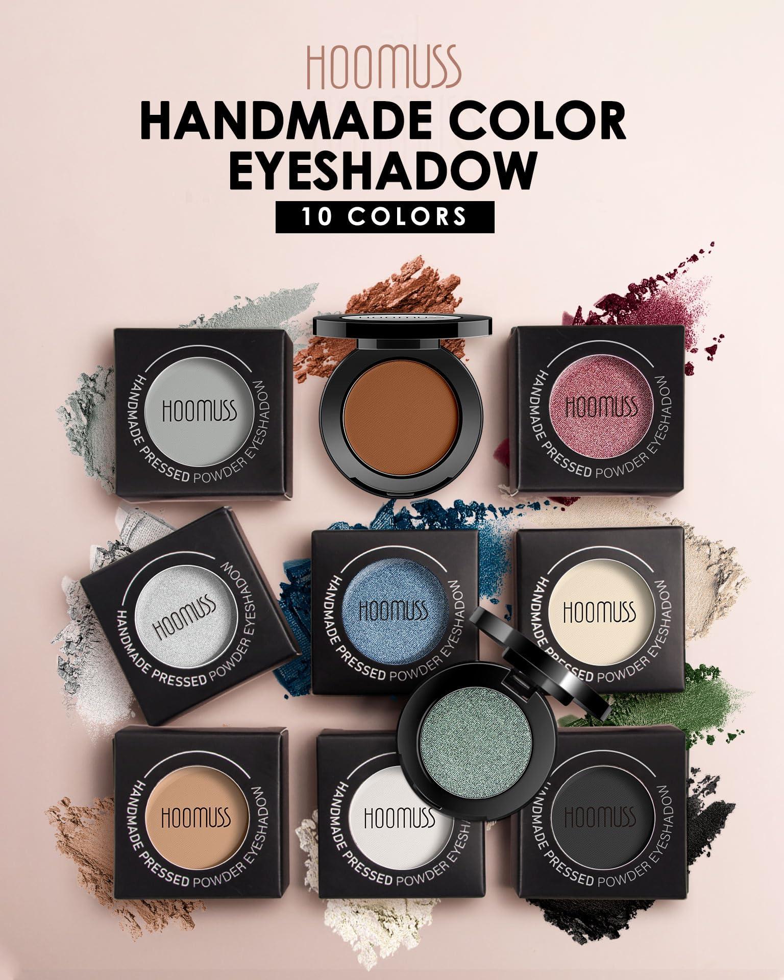 HOOMUSS HOOMUSS Single Purple Eyeshadow Matte Handmade Pressed Eyeshadow Powder Palette Long Lasting With No Creasing High Pigmented Intense Color Purple Eye Shadow (Lavender)