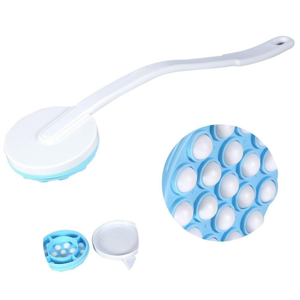 Qkiss Back Massager - Body Brush Massager - Shower Back Washer - Body Lotion Applicator - Bath Brush, Shower Brush