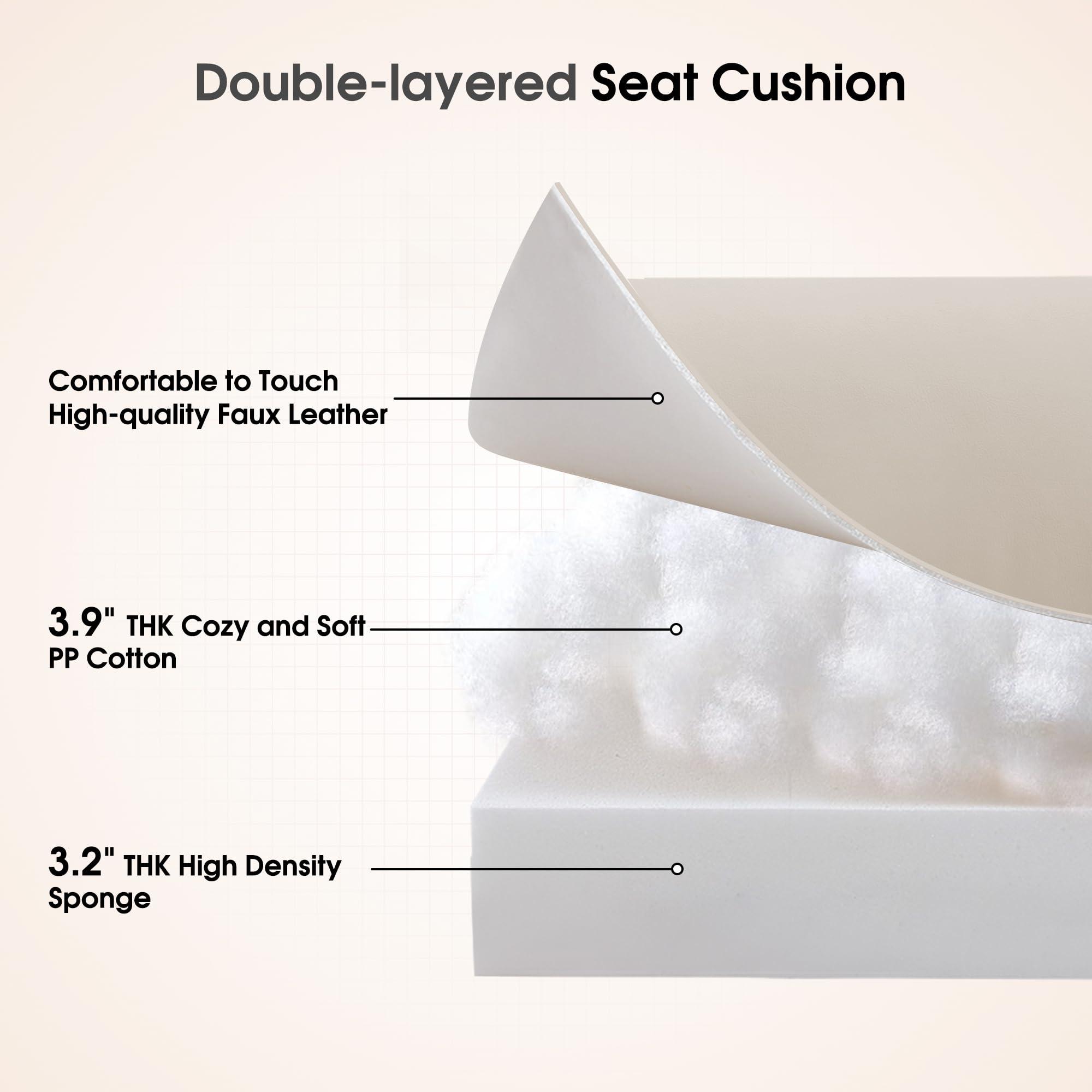 BarberPub BarberPub Pedicure Chair, 360 Rotating Lifting Facial Beauty Spa Chair,Adjustable Tattoo Salon Spa Esthetician Beauty Equipment 3571 (Faux Leather, Beige)