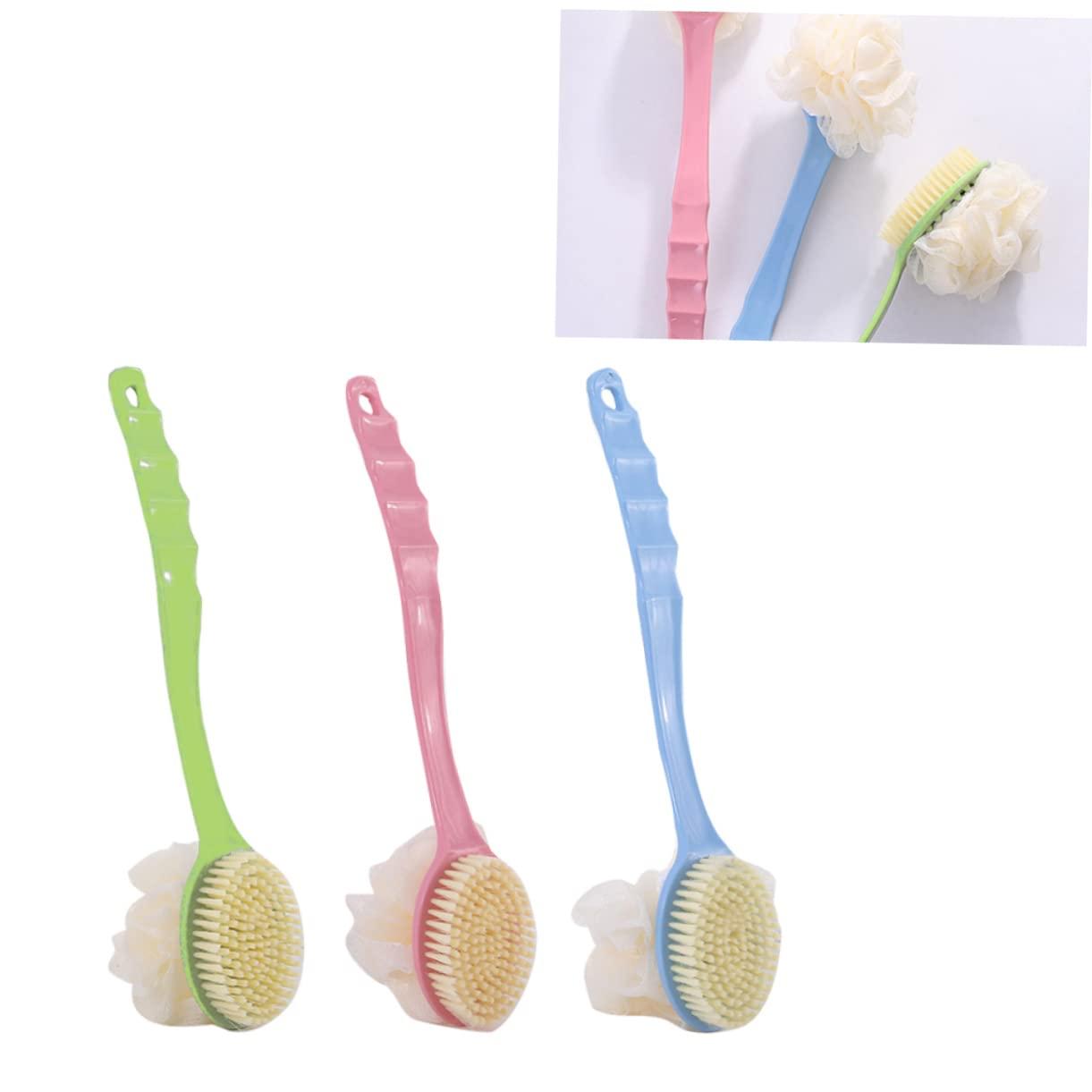 OHPHCALL OHPHCALL 3pcs Bath Brush Sponges for Body Handle Bath Brush Body Sponge Cleaning Sponges Bathing Sponge Bath Sponges Esponja para Baarse Esponjas para El Cuerpo Bath Scrubber