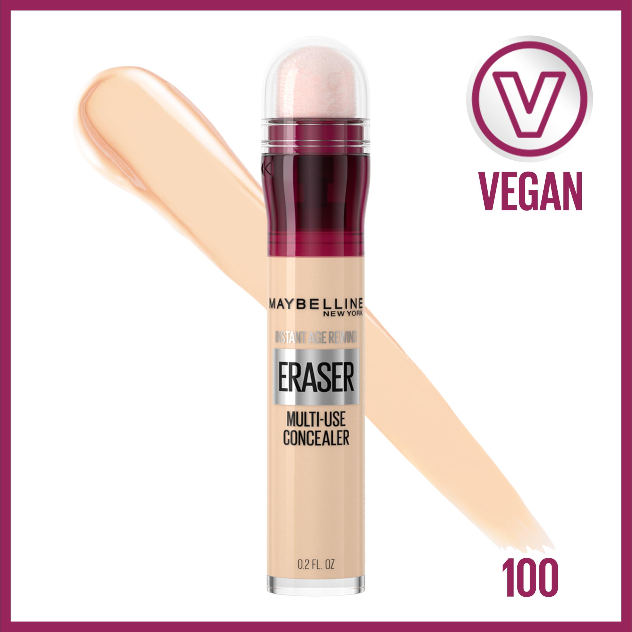 MAYBELLINE Maybelline Instant Age Rewind Eraser Dark Circles Concealer Bundle, 095 & 100 Shades, 1 Count Each