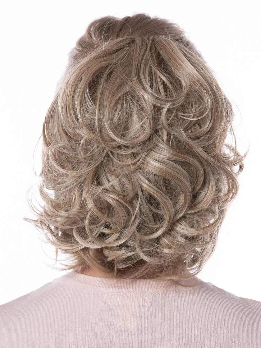 Toni Brattin & Maxwigs 11\" Wonderfully Curly Canndo Combs Color Light Brown - Tony Brattins Clip-In Pony Big Curls Changelite Heat Friendly Synthetic Natural Healthy Bollo de Pelo Updo Maxwigs Hairloss Booklet