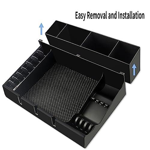 BARBERPLAN Beauty Professional Barber Clipper Tray Case, Hair Clipper Tray Organizer Barber Tool Tray Barber Case for Guide Combs Scissors Clippers Haircut Razor Tools - Black