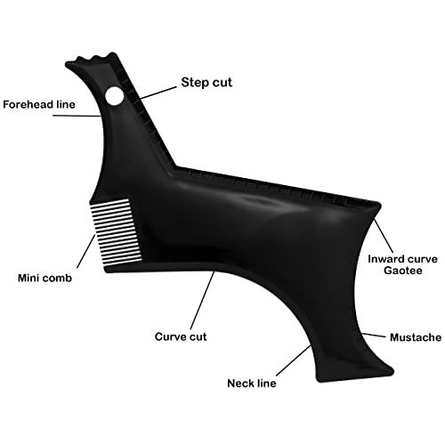 MAPPERZ MAPPERZ Beard Shaper Tool With Comb For Men | Home And Salon Use | Men Beard Accessories #Groom @Home. Stay Safe